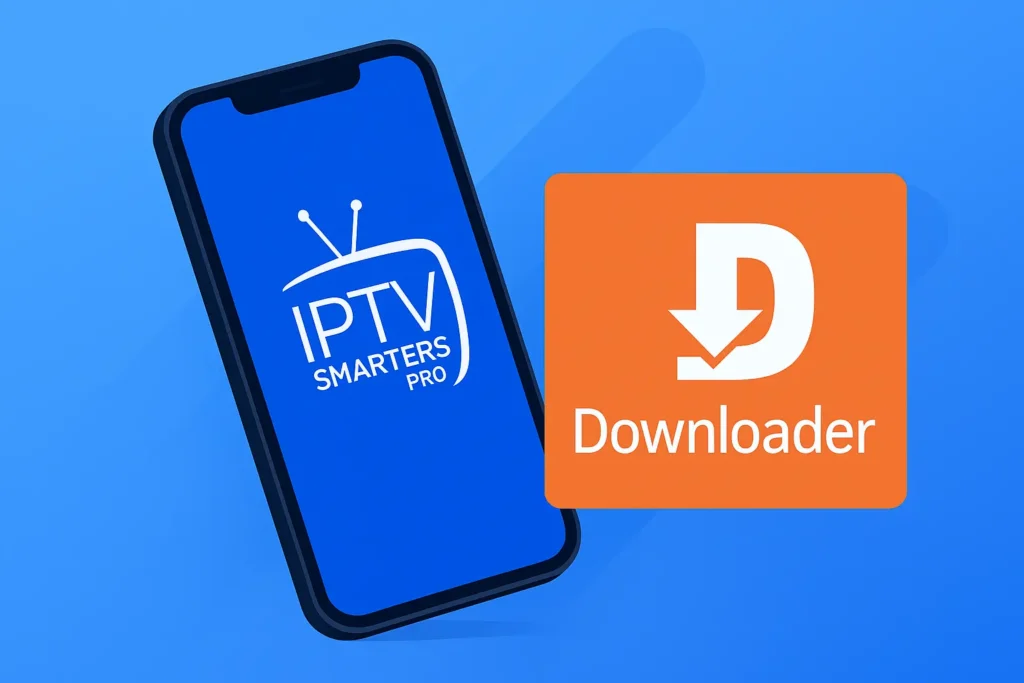 Downloader iptv smarters